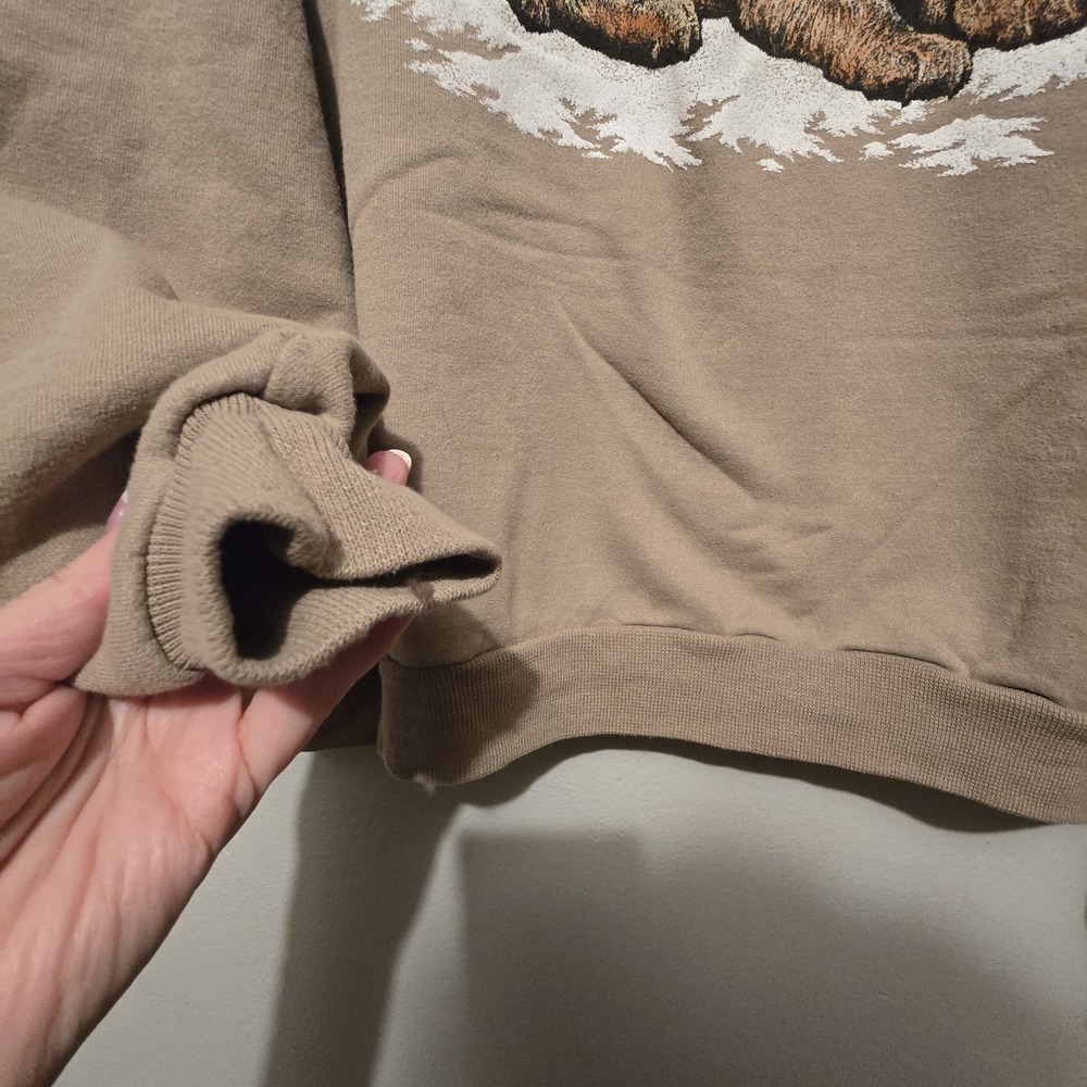 Vintage Jerzees 90s Y2K Golden Retriever Sweatshirt Womens 2X Puppy Dog Crewneck - Picture 3 of 8